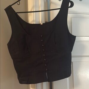 Free People Black Women's Top